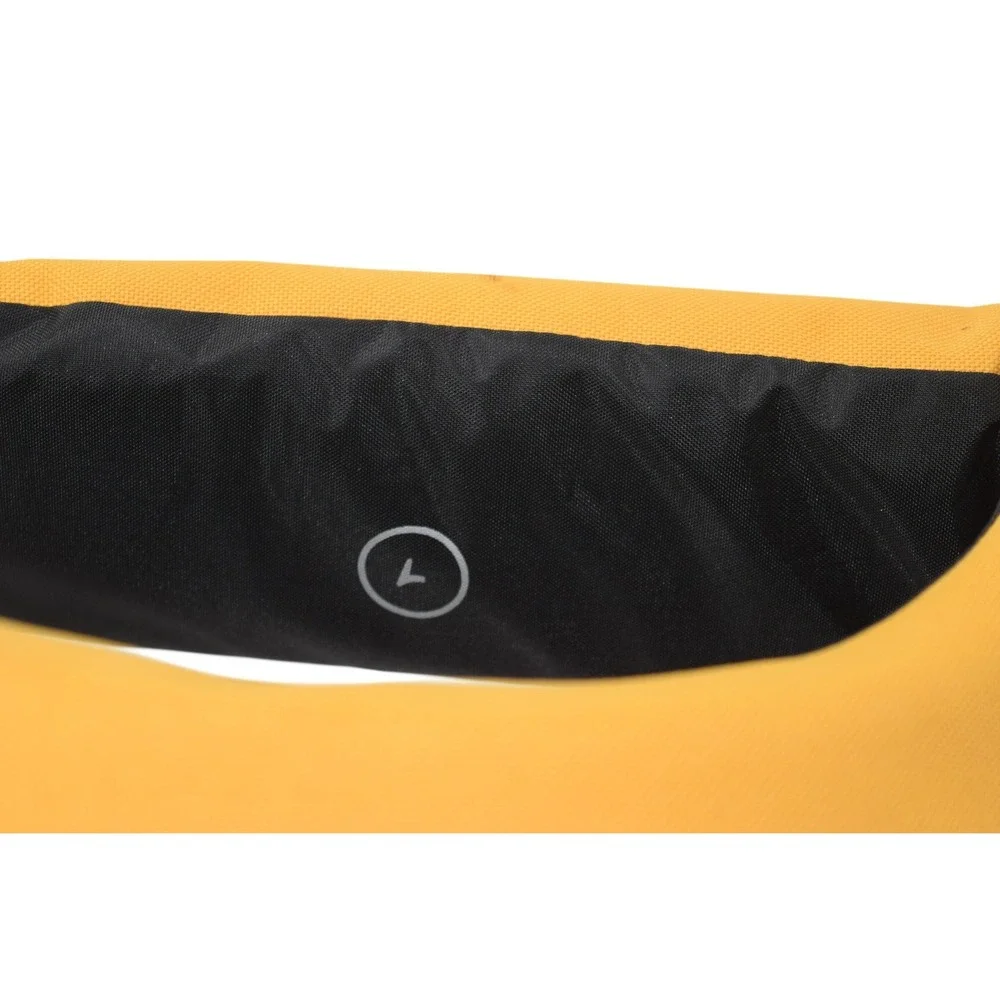 EzyDog DFD Dog Flotation‎ Device Life Jacket Yellow Large Adjustable Safety Vest